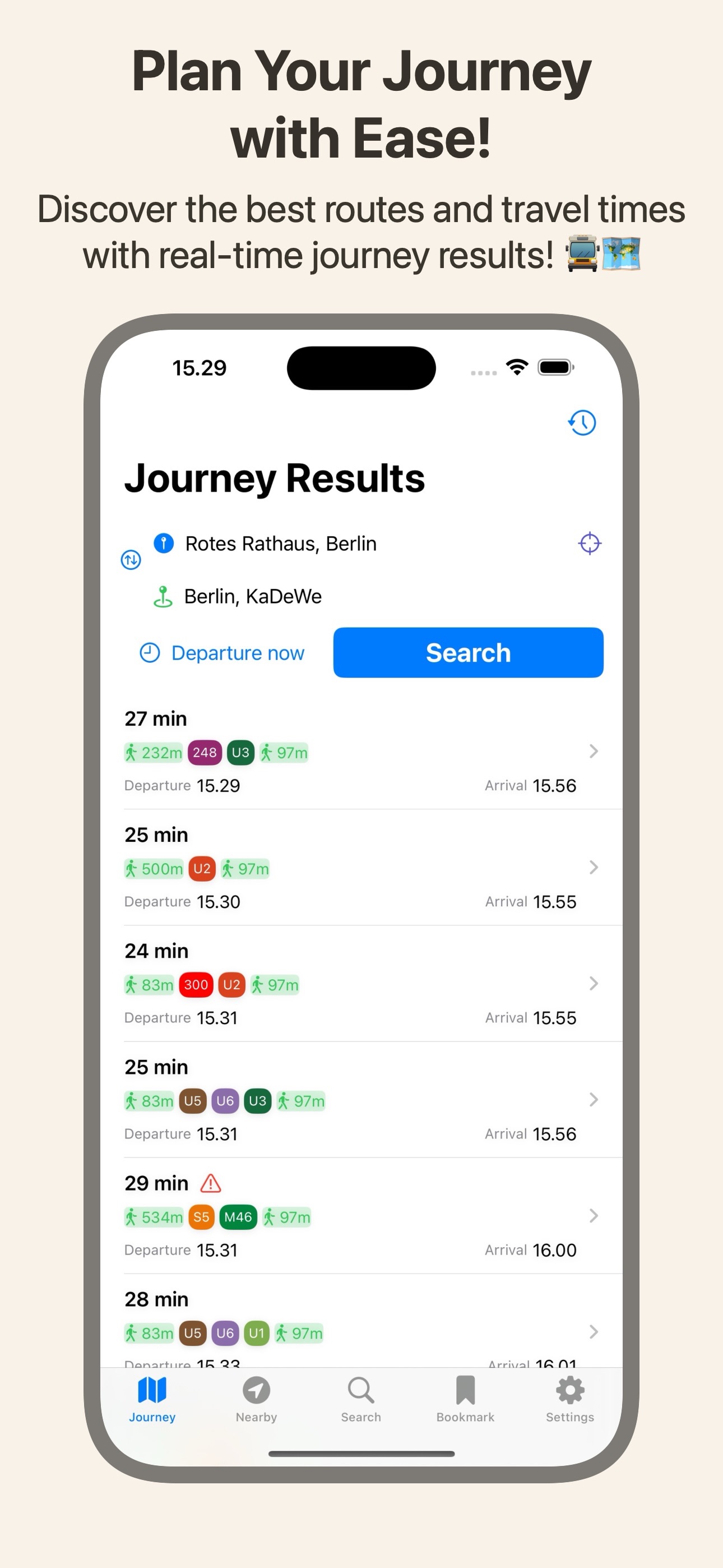 BB Timetable departures