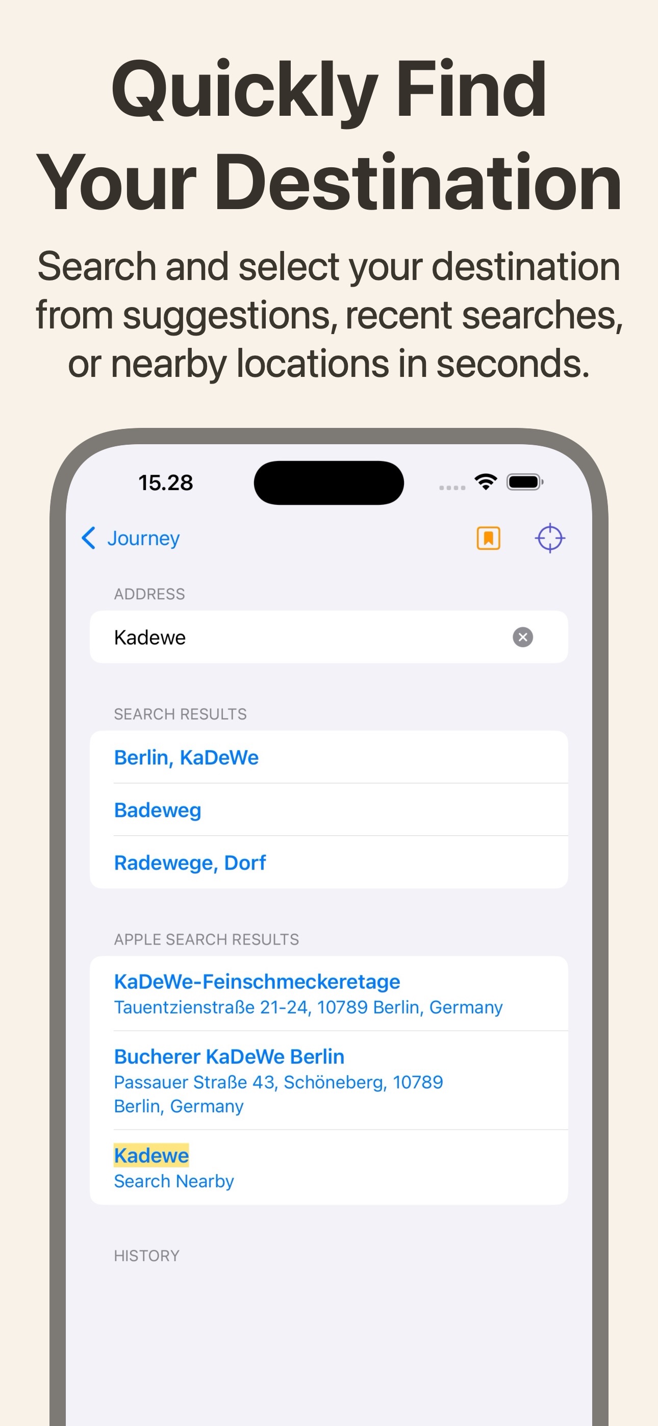 BB Timetable journey planner