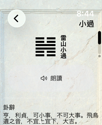 iChing Watch hexagram